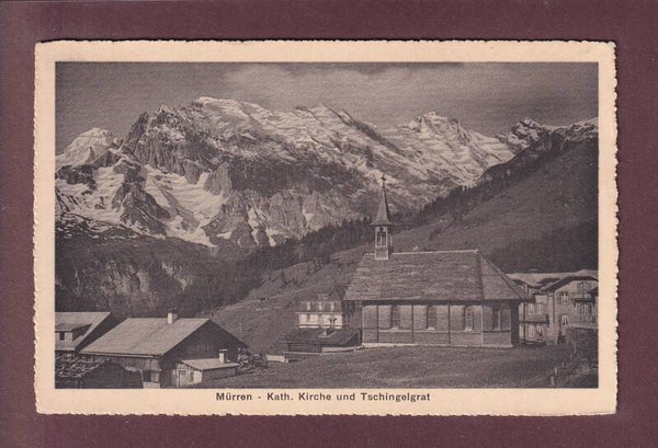 MÜRREN - Kirche - Tschingelgrat