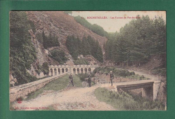 ROCHETAILLEE - Les Vannes de Pas-du-Riot - 1908