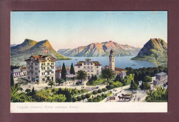 LUGANO - Hotel weisses Kreuz