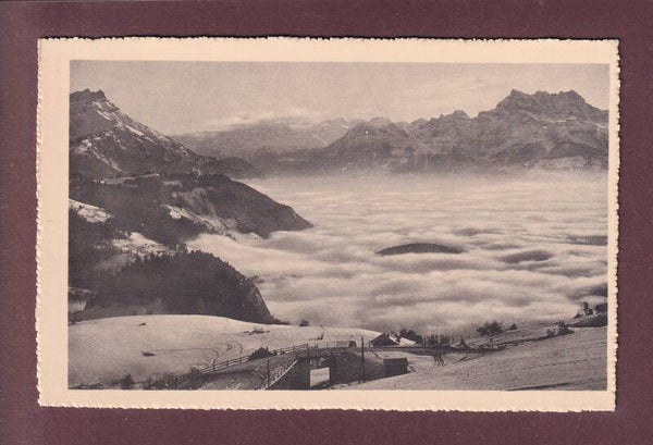 MER DE BROUILLARD et Dents du Midi