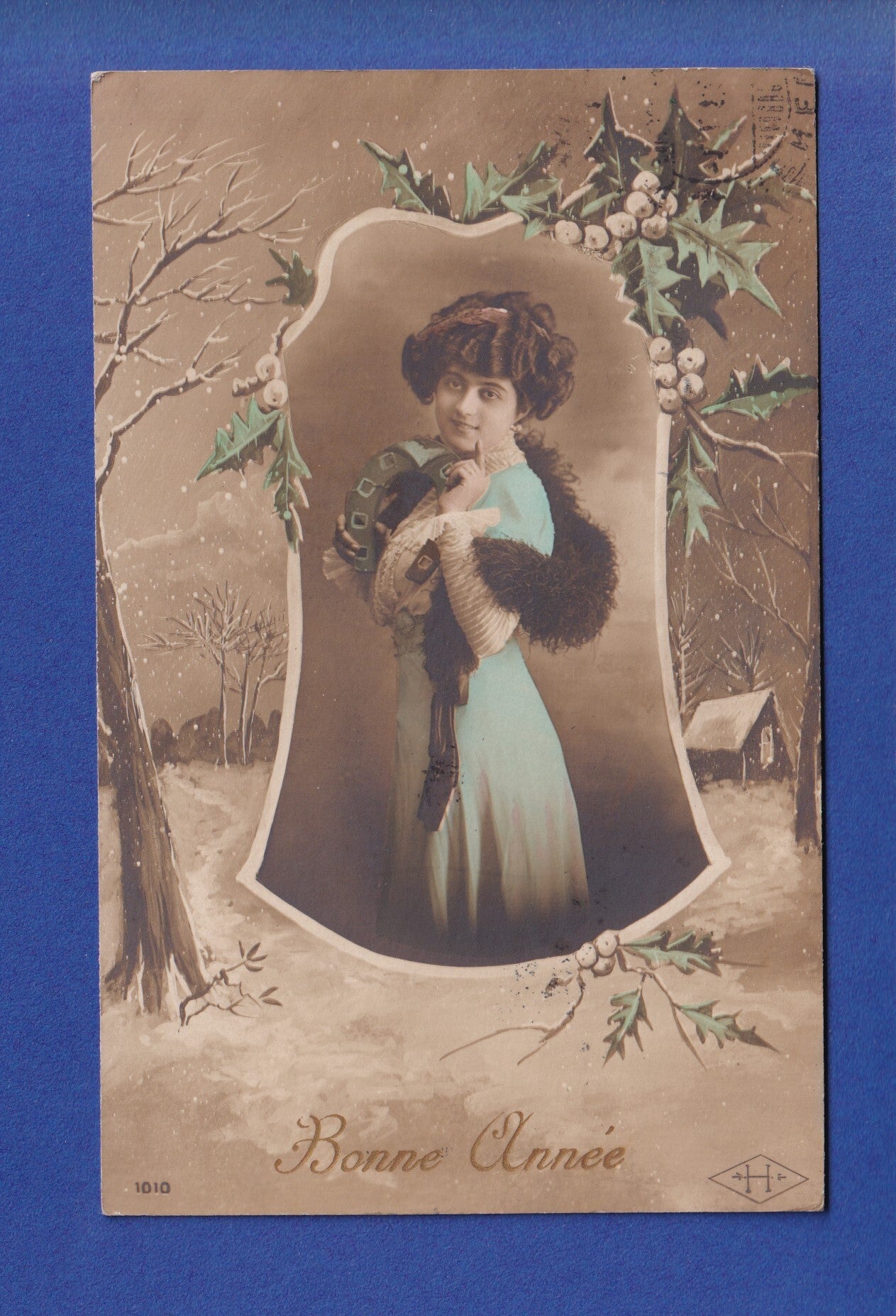 NOUVEL AN - Femme - 1913