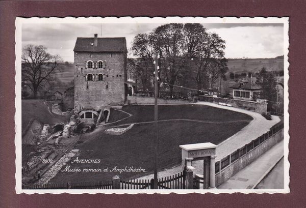 AVENCHES - Musée romain et Amphithéâtre