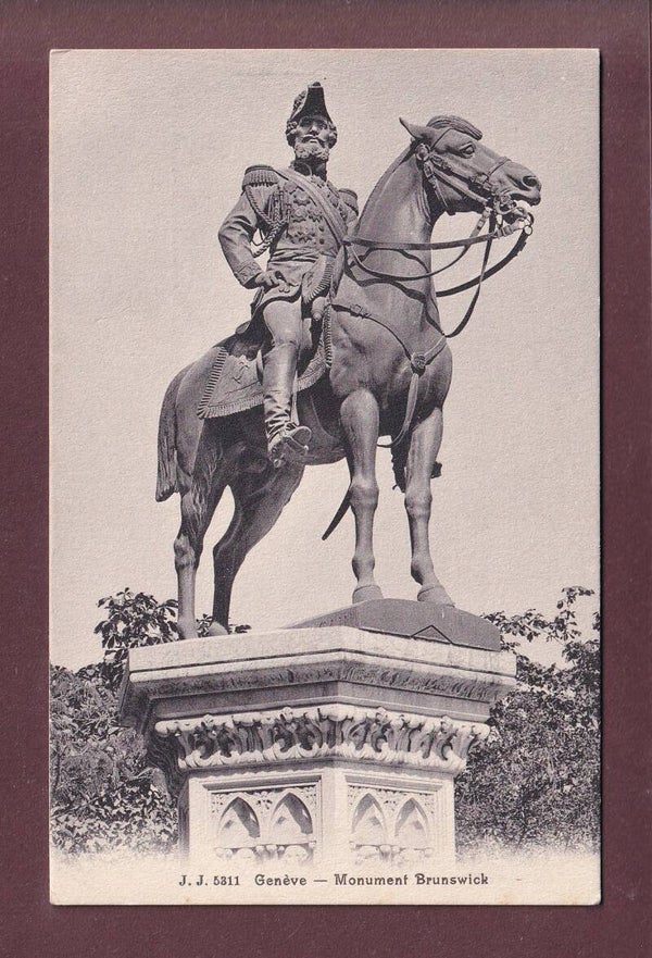 GENEVE - Monument Brunswick