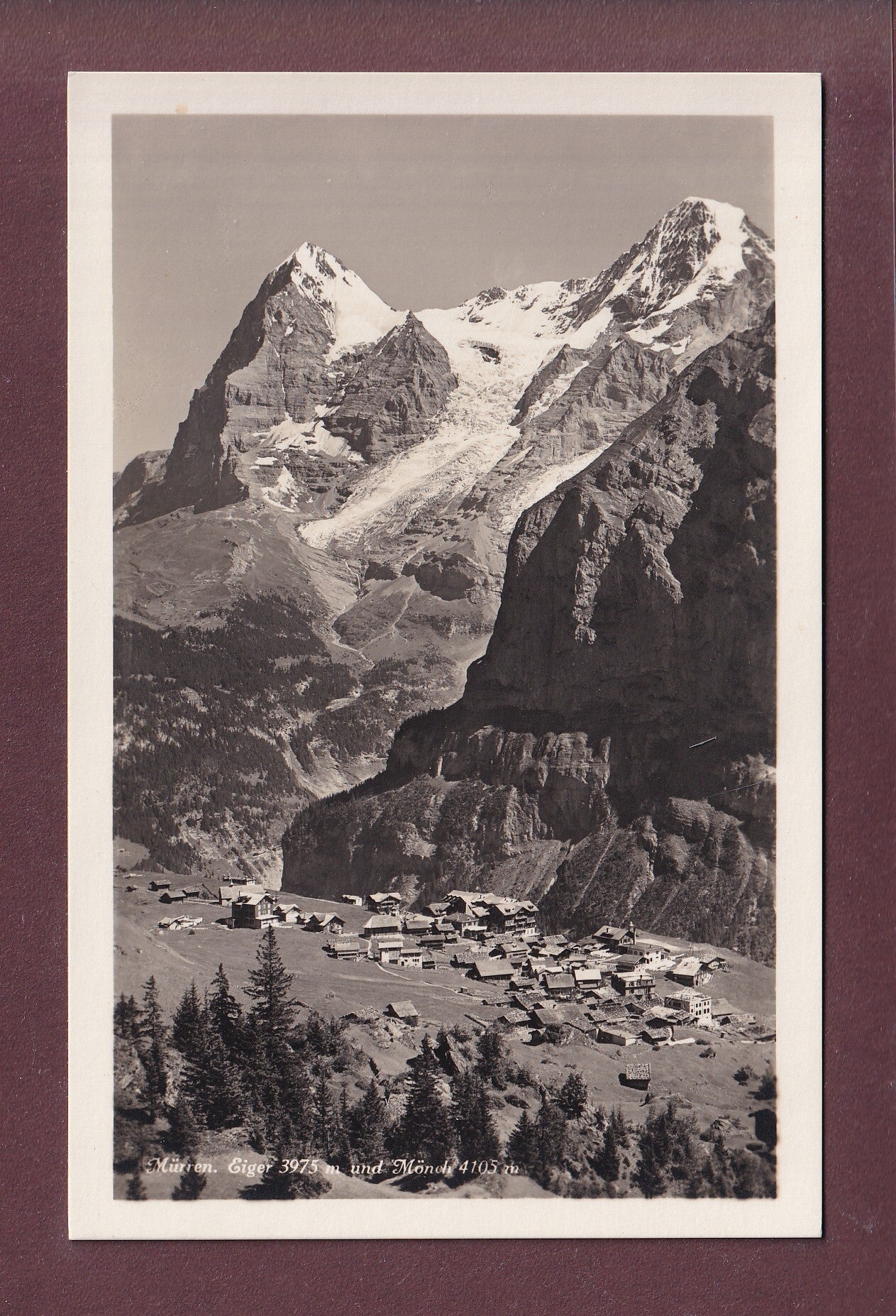 MÜRREN - Eiger - Mönch
