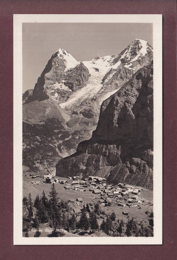 MÜRREN - Eiger - Mönch