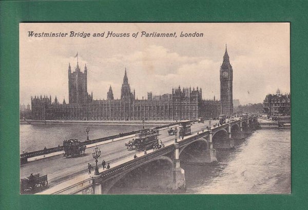 LONDON - Westminster Bridge - Houses of Parliament
