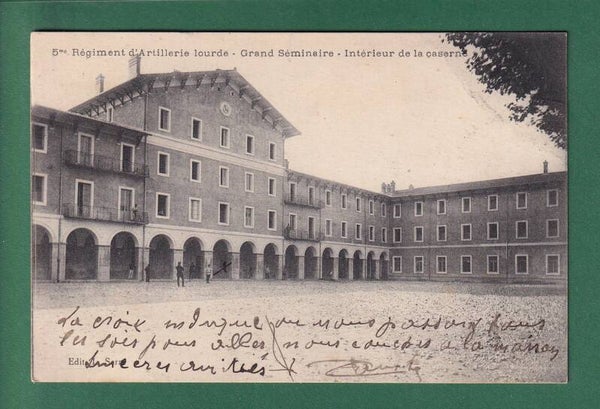 VALENCE - Caserne du Grand Séminaire - 1914