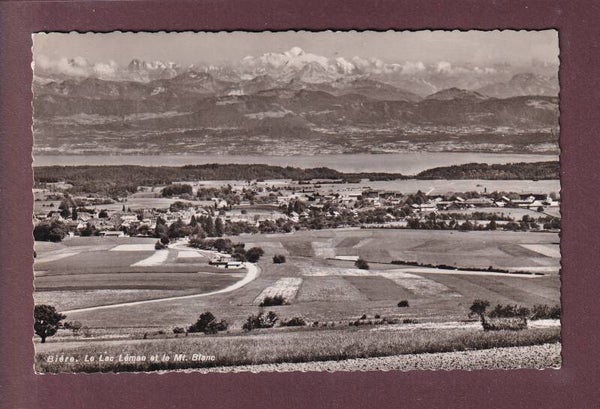 BIERE et le Mont-Blanc - 1955