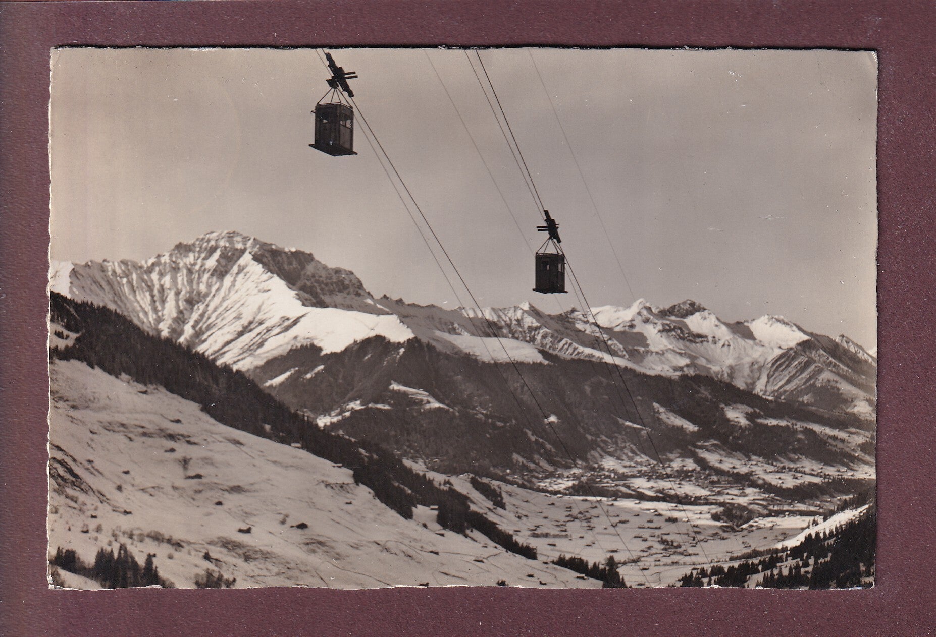 ADELBODEN - Luftseilbahn - 1938