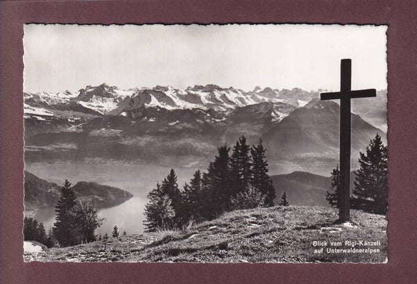 Blick vom RIGI-KÄNZELI - 1941
