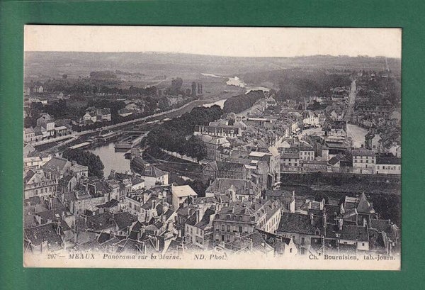 MEAUX - Panorama sur la Marne