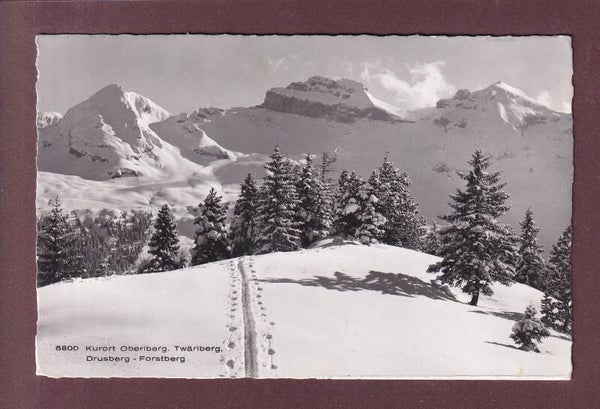 OBERIBERG - Twäriberg - Drusberg - Forstberg - 1957