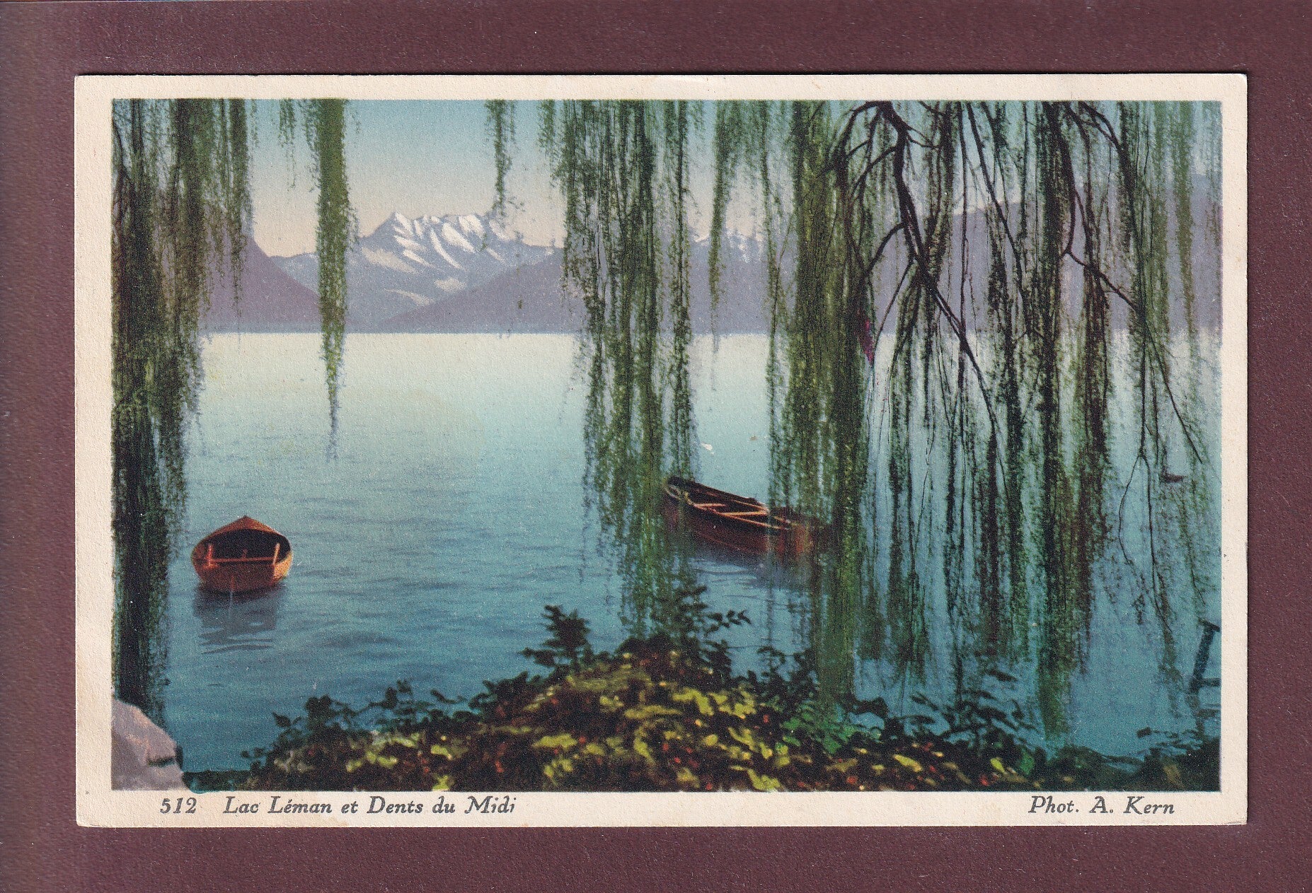 LAC LEMAN et Dents du Midi