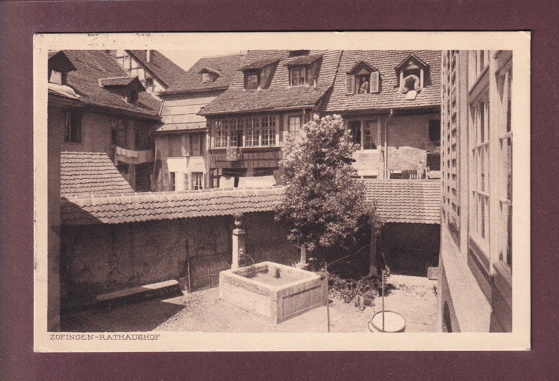 ZOFINGEN - Rathaushof - 1927