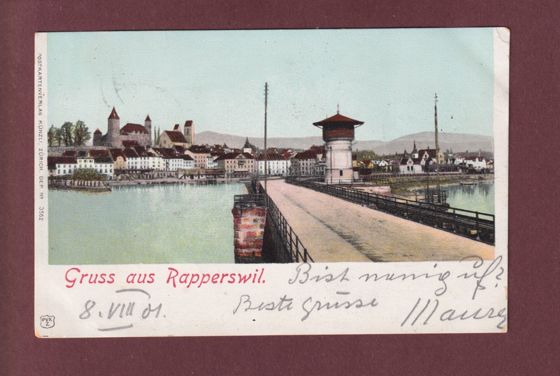 Gruss aus RAPPERSWIL - 1901