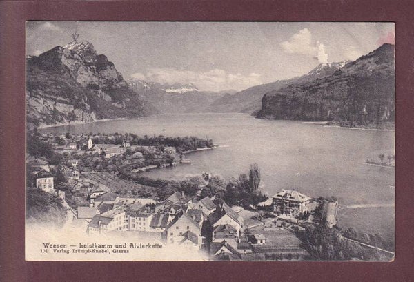 WEESEN - Leistkamm - Alvierkette - 1906