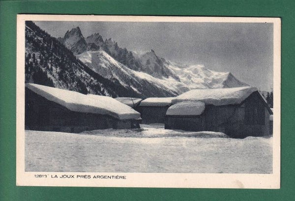 LA JOUX près Argentière - 1937