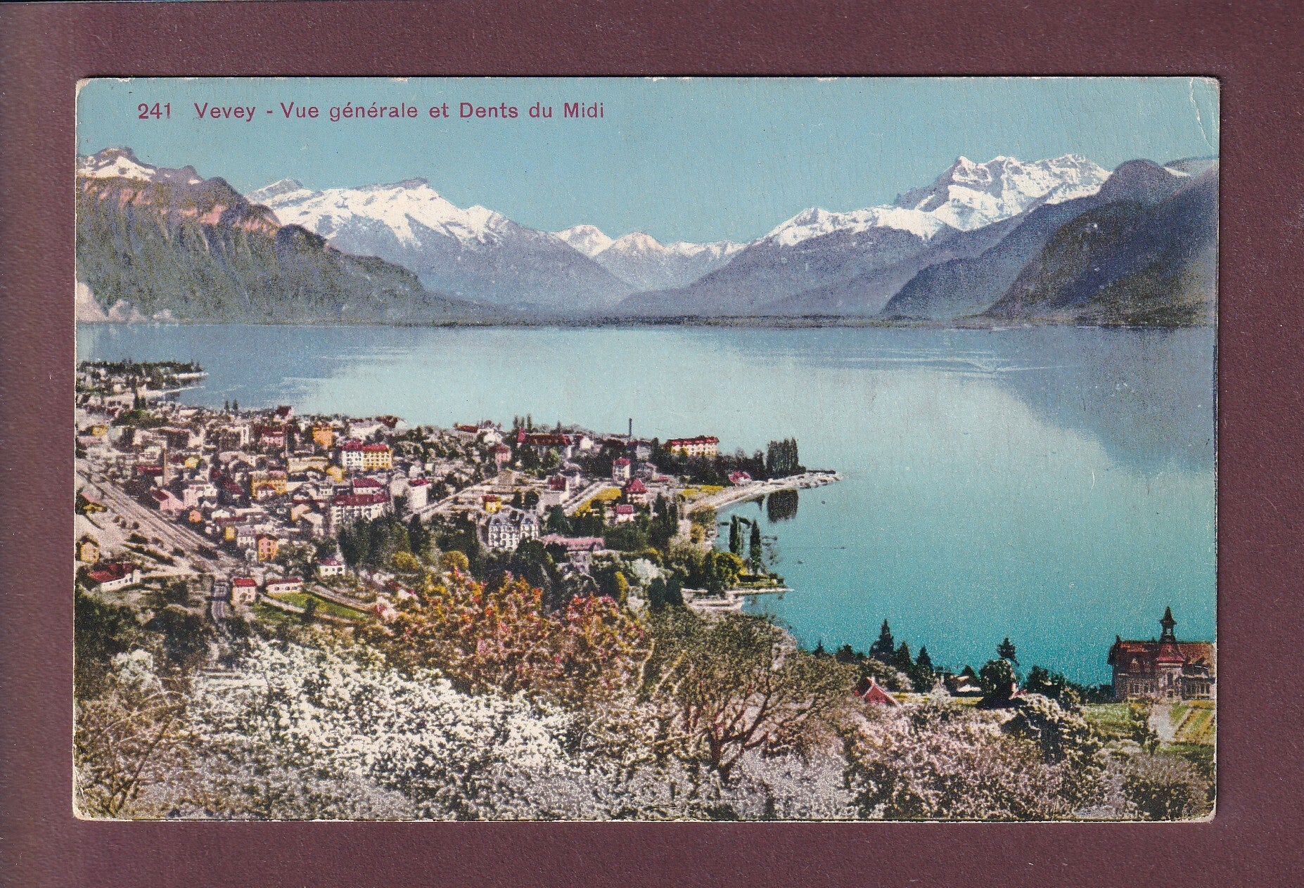 VEVEY au printemps - 1925