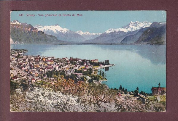 VEVEY au printemps - 1925