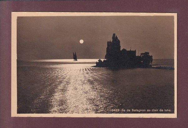 CLARENS - Île de Salagnon au clair de lune