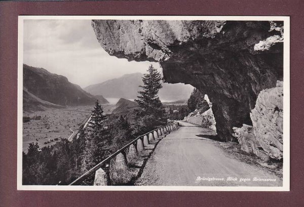 BRÜNIGSTRASSE - Blick auf Brienzersee