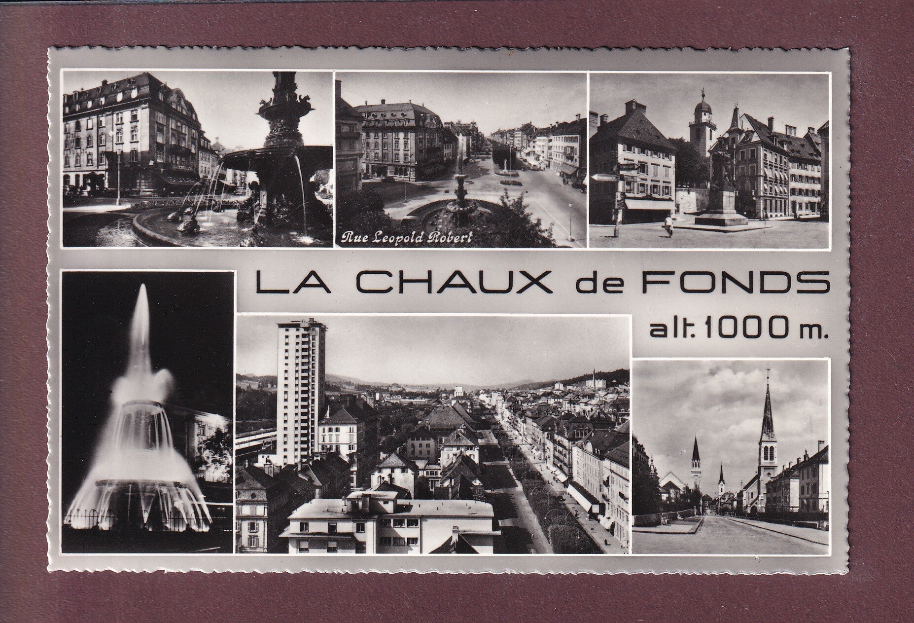 LA CHAUX-DE-FONDS - 6 images