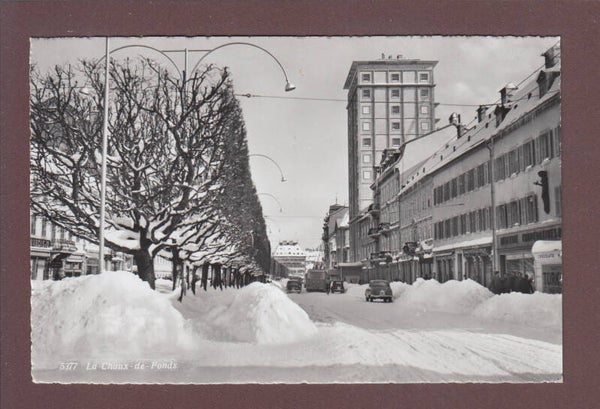 LA CHAUX-DE-FONDS - Neige - Bus