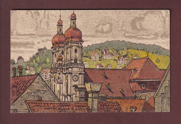 ST. GALLEN - Stiftskirche - 1922