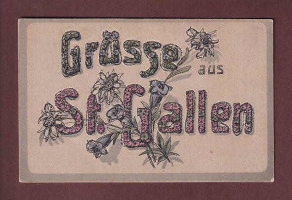 Grüsse aus ST. GALLEN // Falte //