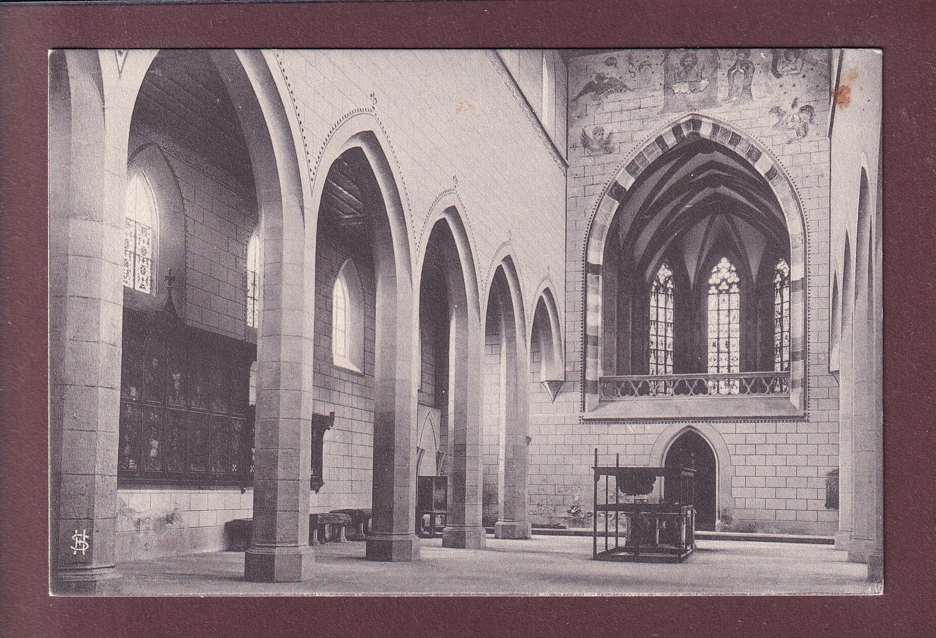BRUGG - Inneres der Klosterkirche