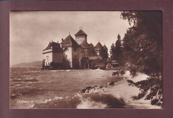 CHÂTEAU DE CHILLON - Lac agité