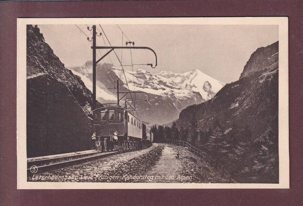 LÖTSCHBERGBAHN - Linie Frutigen-Kandersteg