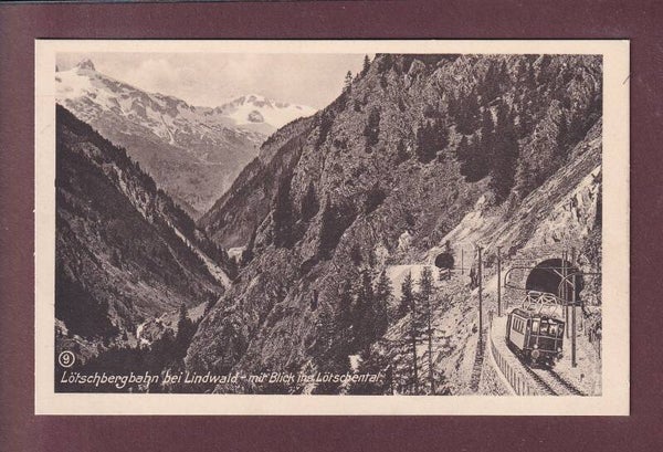 Lötschbergbahn bei LINDWALD