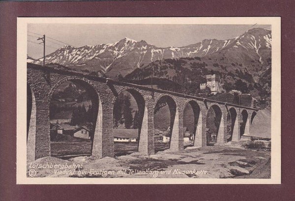 Lötschbergbahn - Viadukt bei FRUTIGEN
