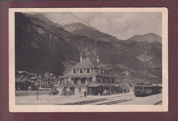Lötschbergbahn - FRUTIGEN - Bahnhof