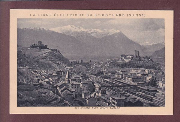 Ligne St. Gothard - BELLINZONE - Stazione