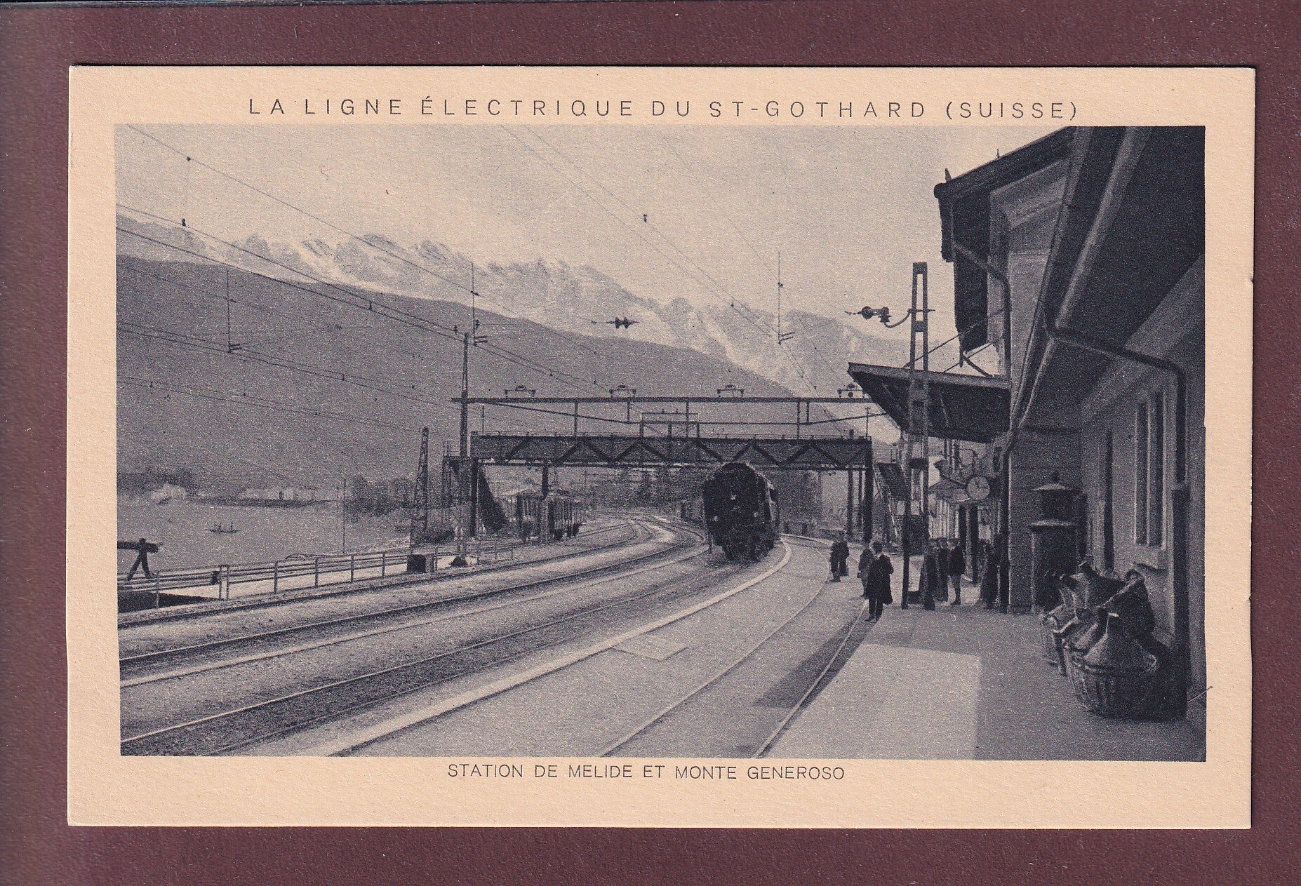 Ligne St. Gothard - MELIDE - Stazione