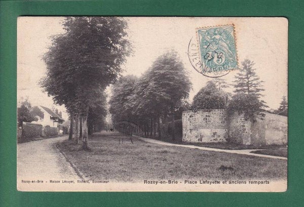 ROZAY-EN-BRIE - Place Lafayette - 1907