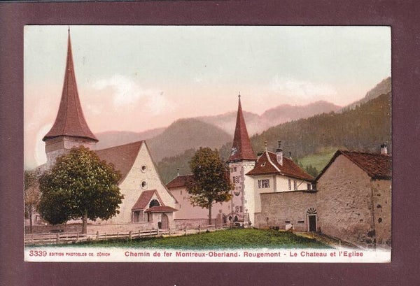 ROUGEMONT - Eglise et Château