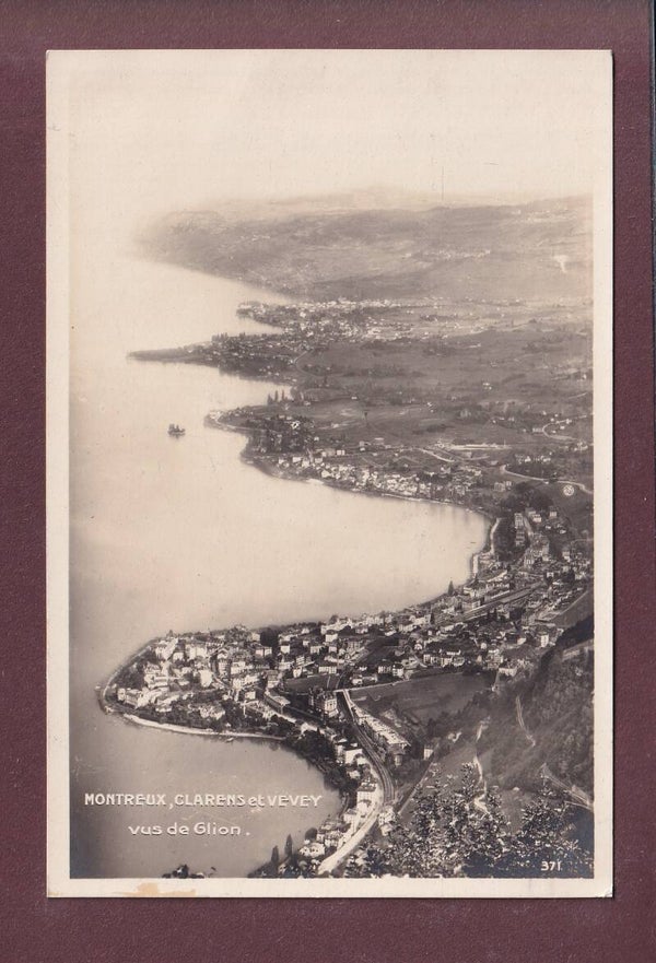 MONTREUX - Clarens - Vevey depuis Glion