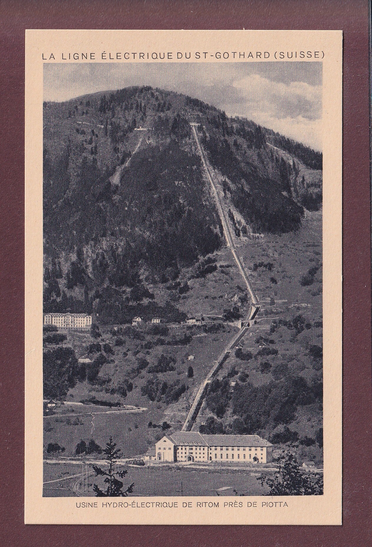 Ligne St. Gothard - Usine électrique de RITOM