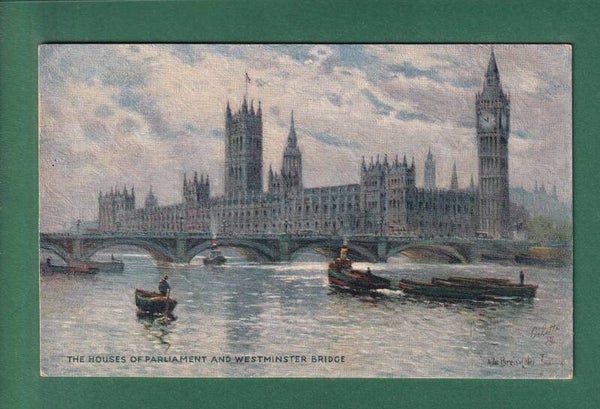 LONDON - Westminster Bridge - Houses of Parliament