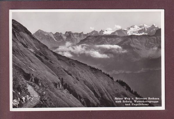 Weg von Brienzer ROTHORN nach BRÜNIG