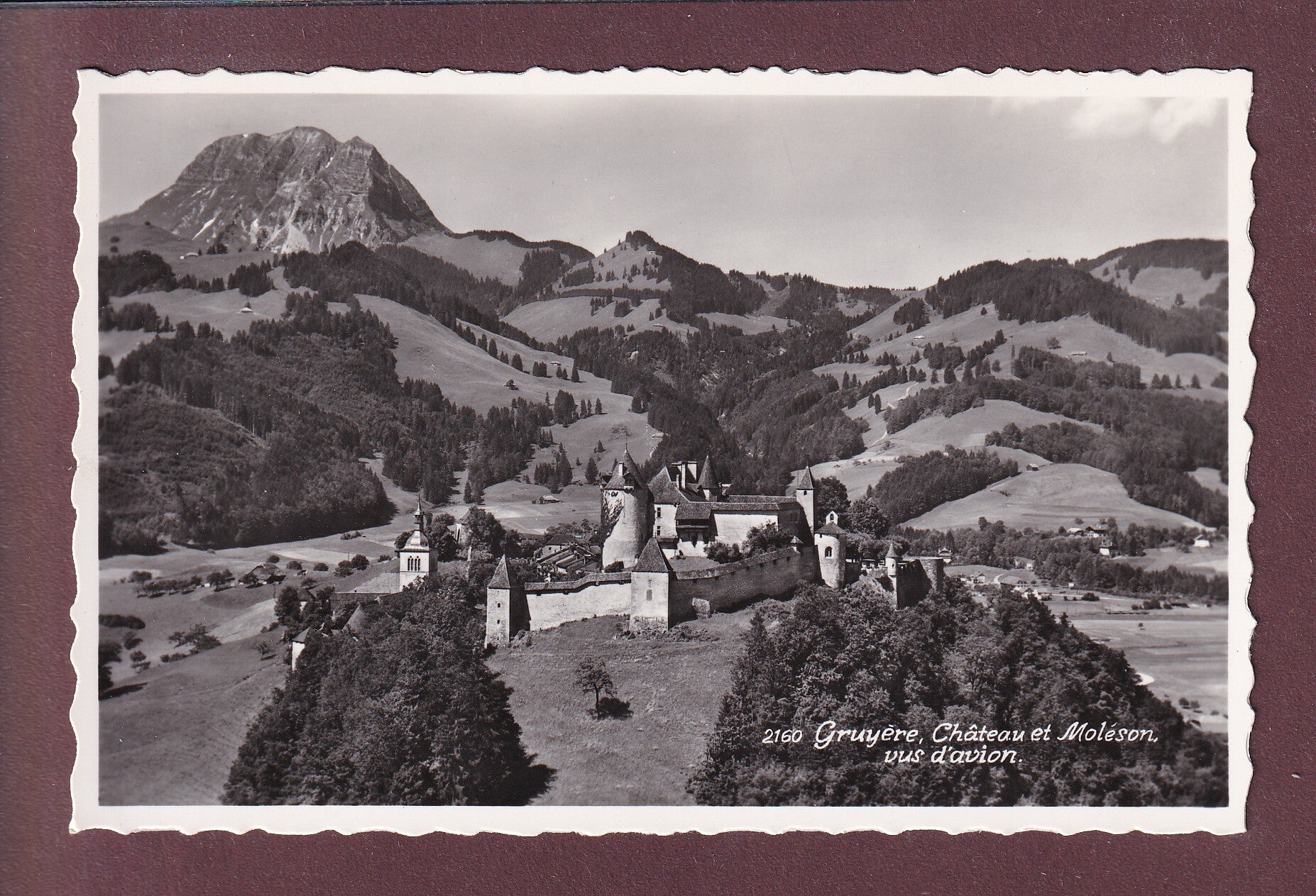 GRUYERES - Château et Moléson