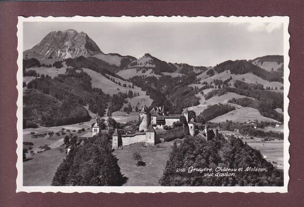 GRUYERES - Château et Moléson