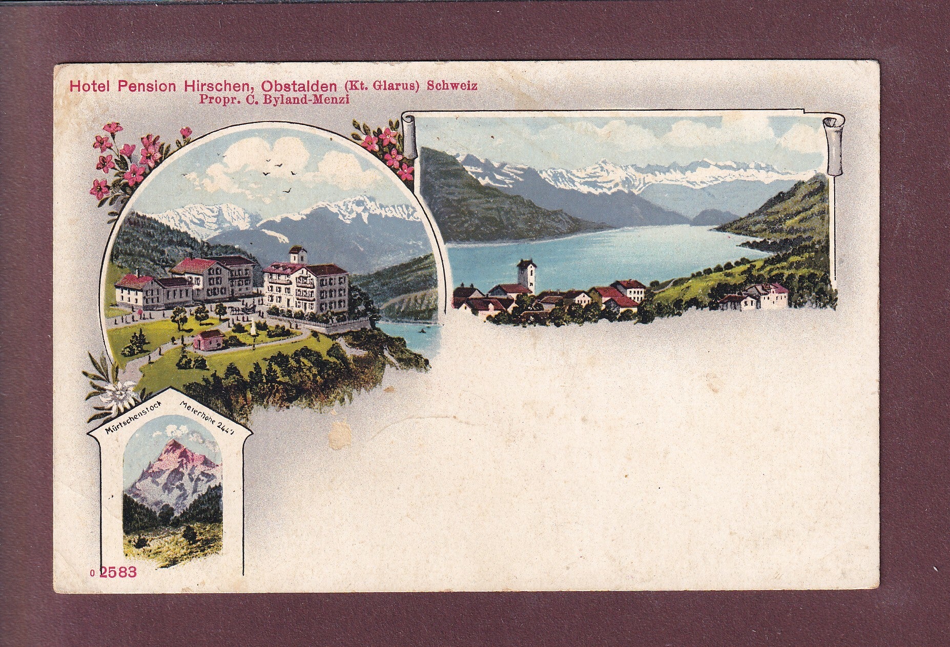 OBSTALDEN - Hotel Pension Hirschen