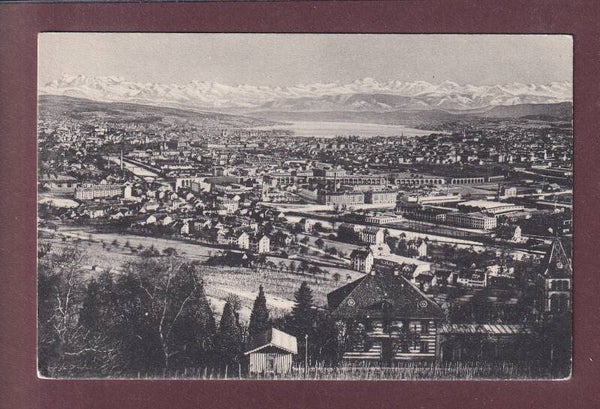 ZÜRICH und die Alpen