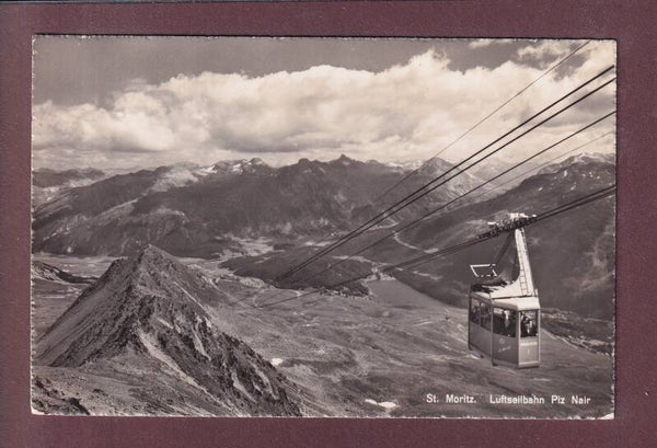 ST. MORITZ - Luftseilbahn Piz Nair