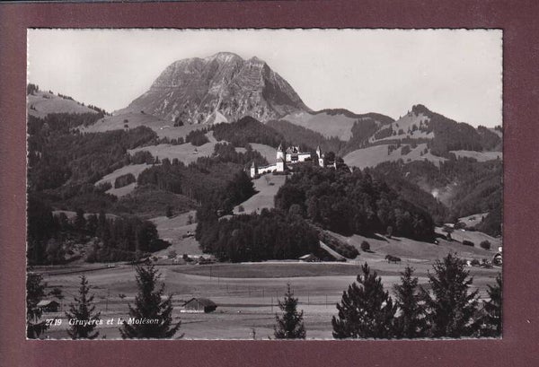 GRUYERES - Château et Moléson