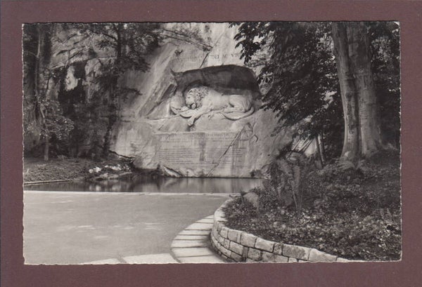 LUZERN - Löwendenkmal